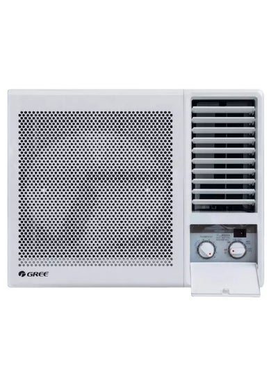 Buy Window AC 21,800 BTU, Cold Only , R410a Refrigerant, Rotary Compressor 6.39 kW GJC24AE-D3NMTG1J White in Saudi Arabia