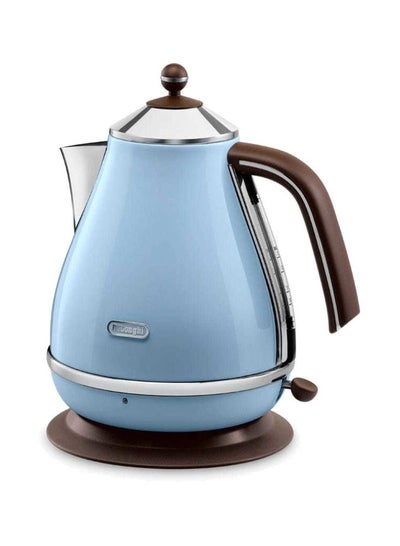 Buy Icona Vintage Electric Kettle 1.7 L 2000 W KBOV2001.AZ Blue in UAE