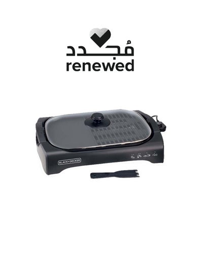 اشتري Renewed - Electric Health Grill With Glass Lid (Damaged Box) 2200 W LGM70-B5 Black في الامارات