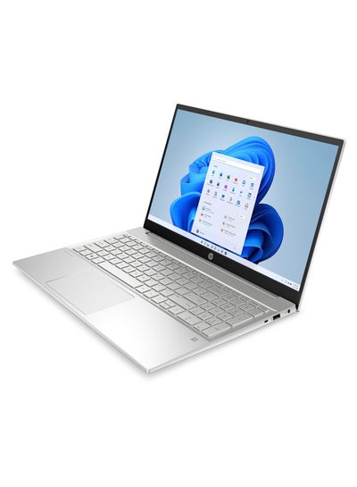 Buy 2024 Pavilion Laptop 15.6 Inch FHD Touch Screen Display, Core i5 Processor/32GB RAM/1TB SSD/Intel Iris XE Graphics/Windows 11 English/Arabic silver in UAE