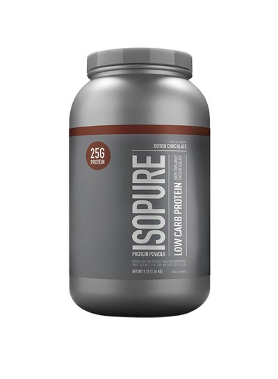 Buy Isopure Low Carb Dutch Chocolate 3Lb 1.36Kg in Saudi Arabia