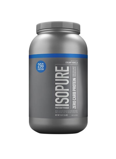 Buy Isopure Zero Carb Creamy Vanilla 3Lb 1.36 Kg in Saudi Arabia