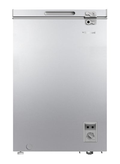 اشتري 129L Gross / 99L Net Capacity Chest Freezer, Convertible, Defrost, Lock & Key, 1x Basket, 220-240V, R600a Refrigerant 129 kg 400 W BOCF150I Silver في الامارات