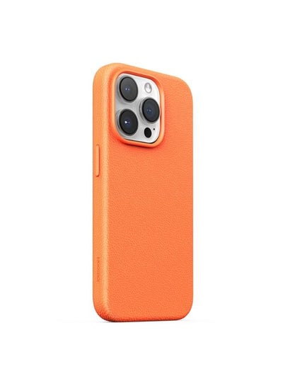 اشتري JR-BP006 Protective Phone Case for iPhone 15 Pro 6.1"- Orange في مصر