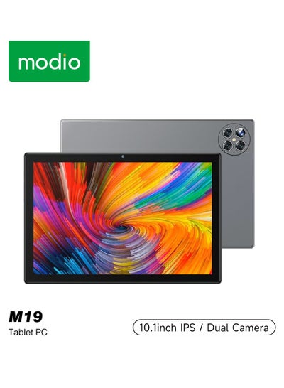 Buy M19 Smart Android Tablet 10-Inch Display Dual SIM Gray 8GB RAM 512GB 5G With Bluetooth Keyboard - Middle East Version in Saudi Arabia