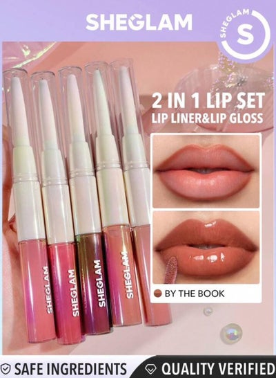 Buy Lip Rules Liner & Gloss Pen By The Book in Egypt