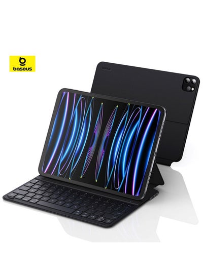 Buy Magnetic Keyboard Case for iPad Air4/Air5 10.9″ /Pad Pro (2018/2020/2021/2022) 11″ Bluetooth 5.3V Detachable Keyboard Case for iPad 10th Gen, Ultra Thin and Long Lasting Battery Life 150 Hours Black in UAE