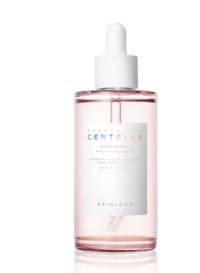 Buy Madagascar Centella Poremizing Fresh Ampoule - 100ml for Keratin Plug and Sensitive Skin Pink in Egypt