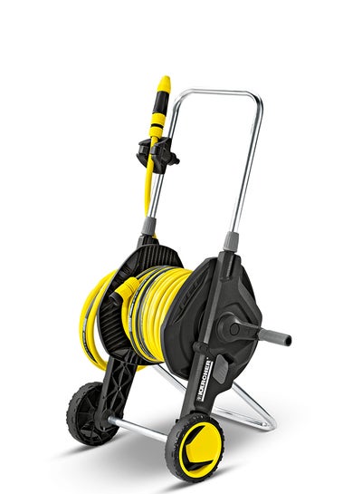 Buy Karcher 2.645-170.0 HT 4.500 Hose Trolley Set Yellow & Black in UAE