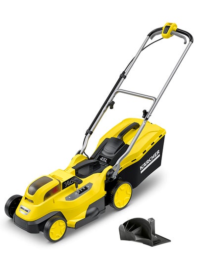 Buy Karcher Battery Lawn Mower Lmo 18-36 Battery (Excluded Battery And Charger) Yellow & Black in UAE