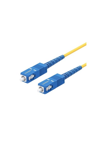 اشتري SC/UPC To SC/UPC Simplex Single Mode Fiber Optic Patch Cable 3M YELLOW في مصر