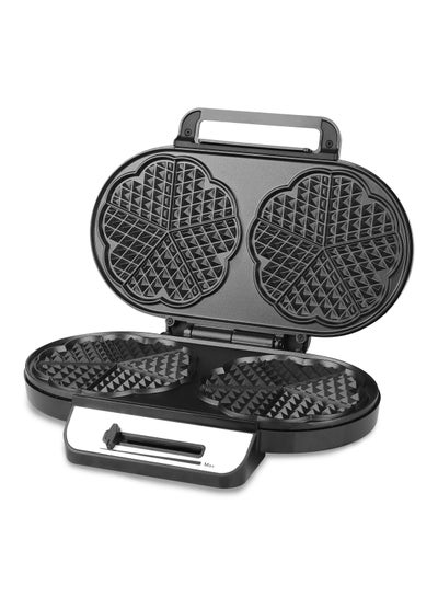 Buy KOOLEN WAFFLE MAKER TWO SLICES WITH TEMPERATURE CONTROL BLACK 1200 W 800108002 Black in Saudi Arabia