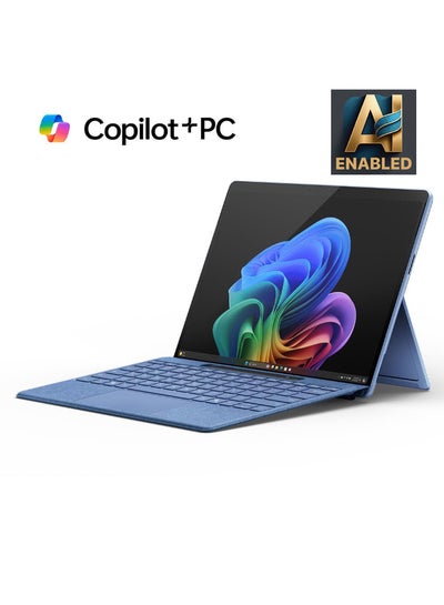 Buy Surface Pro 11 Copilot+ PC Laptop With 13-Inch Display, Qualcomm Snapdragon X Plus Processor/16GB RAM/512GB SSD/Qualcomm Adreno Graphics/Windows 11 English/Arabic SAPPHIRE in UAE