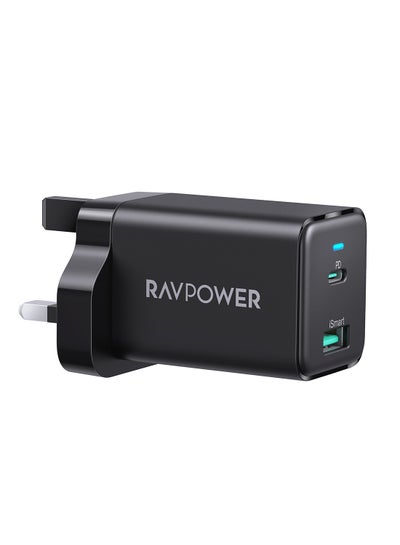 Buy RP-PC170 PD Pioneer 30W 2-Port Wall Charger Black in Saudi Arabia