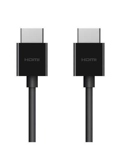 Buy 8K Ultra High Speed HDMI 2.1 Cable, Delivers 8K@60Hz Or 4K@120Hz, Supports Dolby Vision And HDR 10, Deal For Sony PlayStation 5 (PS5) And Microsoft Xbox Series X, 2M Cable Black in Saudi Arabia