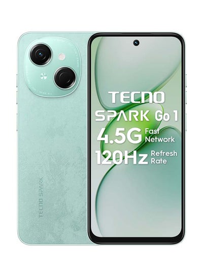 Buy Spark Go 1 Dual SIM Magic Skin Green 4GB RAM 128GB - Middle East Version in Saudi Arabia