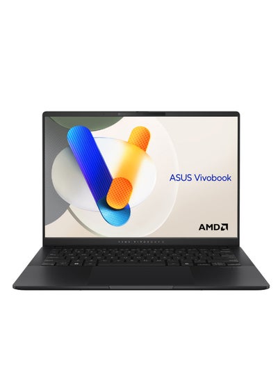 اشتري كمبيوتر محمول Vivobook S 14 M5406 بشاشة مقاس 14 بوصة ومعالج Ryzen 7-8845HS وذاكرة وصول عشوائي 16 جيجابايت ومحرك أقراص SSD سعة 512 جيجابايت وبطاقة رسومات AMD Radeon ونظام تشغيل Windows 11 في الامارات