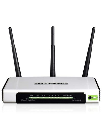 Buy 300Mbps Ultimate Wireless N Gigabit Router (TL-WR1043ND) White in UAE