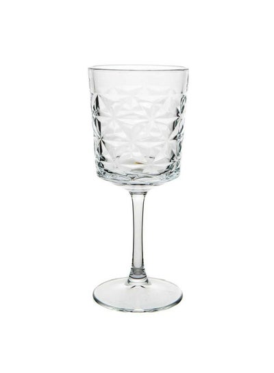 اشتري Estrella Wine Glass Set 4 Pcs Clear في مصر