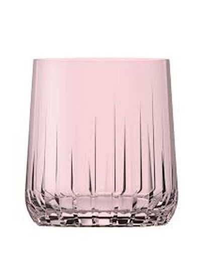 اشتري 6 Piece Nova Whisky Glass Set Pink في مصر