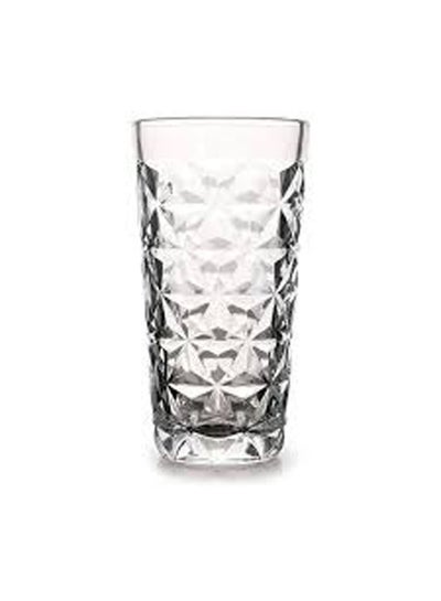 اشتري Estrella Highball Glass Set 4 Pcs Clear في مصر