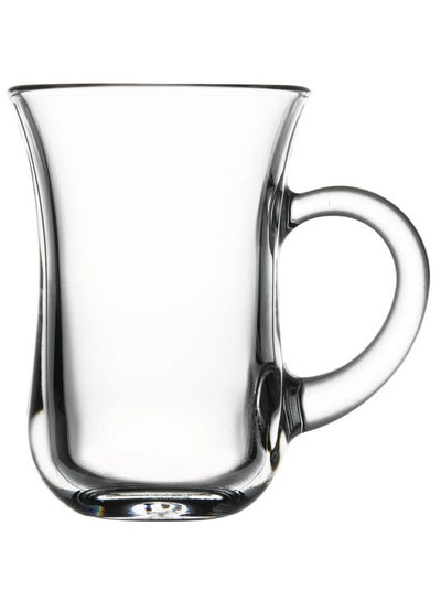 Buy Keyif Tea Glass Set 6 Pcs Clear in Egypt