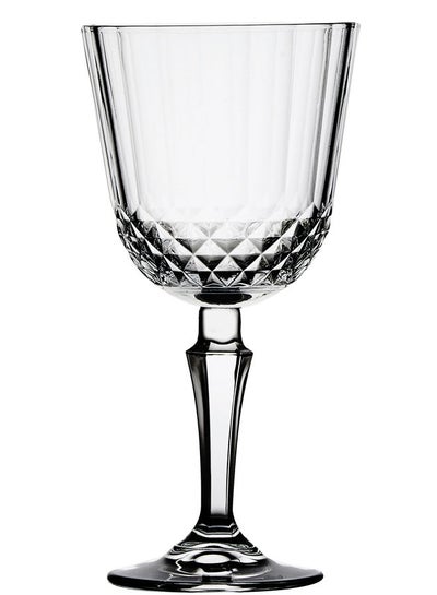 اشتري Diony Wine Glass Set 6 Pcs Clear في مصر