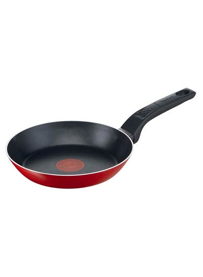 اشتري Pan 20 cm  100% Made in France  NonStick with Thermo Signal  Easy Clean B5720253 Red في السعودية