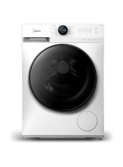 Buy 8/6 KG Smart Washer Dryer With BLDC Inverter Motor, 1400 RPM, Fully Automatic Front Load Washing & Drying Combo, 14 Programs-Quick Wash/Steam Care/Auto Clean MF200D80WBW-GCC White in UAE