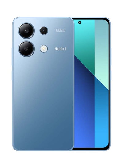 Buy Redmi Note 13 Dual SIM Ice Blue 8GB RAM 512GB 4G - Global Version in Saudi Arabia