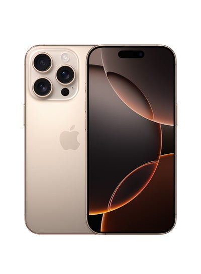 اشتري iPhone 16 Pro 128GB Desert Titanium 5G With FaceTime - USA Version (e-SIM only) في الامارات