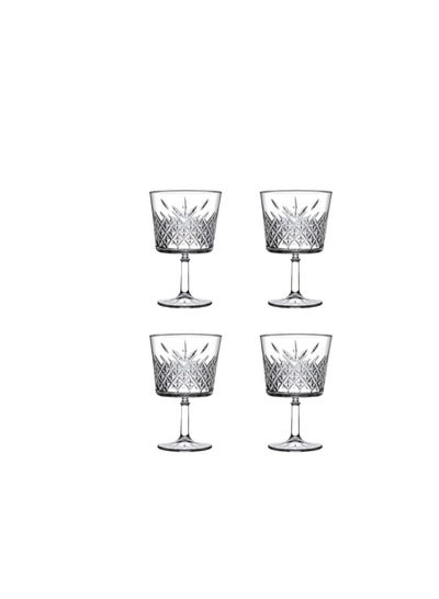 اشتري Pasabahce Timeless Cocktail Cup-260ml Set of 4 Cups-Turkey Made في مصر