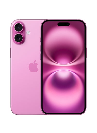 اشتري iPhone 16 Physical Dual Sim 128GB Pink 5G Without FaceTime في الامارات