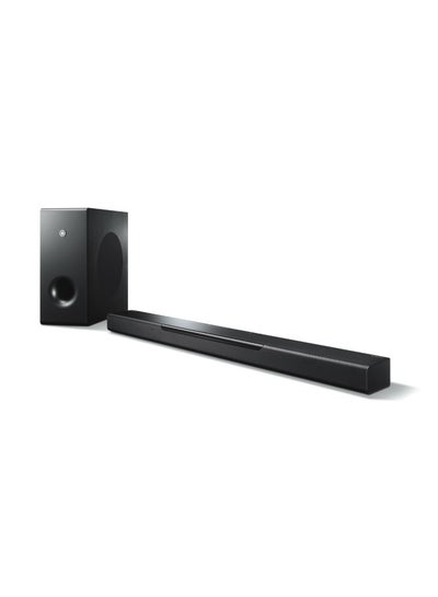 Buy Yamaha Musiccast Bar 400 Sound Bar With Wireless Subwoofer, Alexa Connectivity - Black - YAS408 YAS408 Black in Saudi Arabia