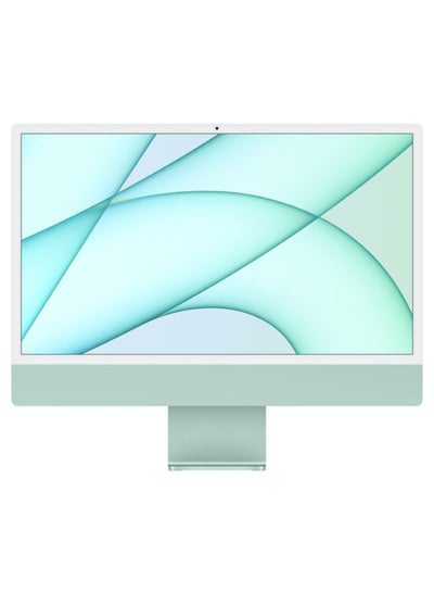 اشتري iMac AIO With 24-Inch Display, M1 Chip 8-core GPU Processor/8GB RAM/512GB SSD/macOS Big Sur English Green في السعودية