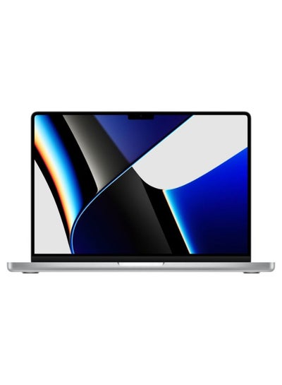 Buy MacBook Pro Laptop With 14-Inch Display, M1 Pro chip with 10‑core CPU and 16‑core GPU Processor/16GB RAM/1TB SSD/macOS Big Sur English Silver in UAE