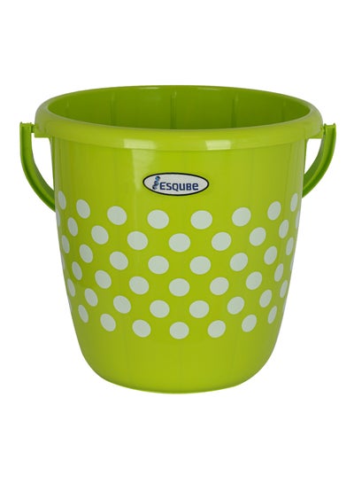 Buy Plastic Omega Bucket Green 16Liters in UAE