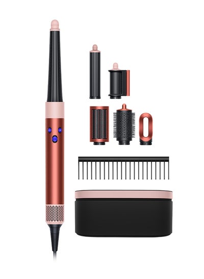 Buy HS08 Smart Airwrap i.d. Multi-Styler and Dryer Straight+Wavy (Strawberry Bronze/Blush Pink) - International Version Strawberry Bronze/Blush Pink in UAE