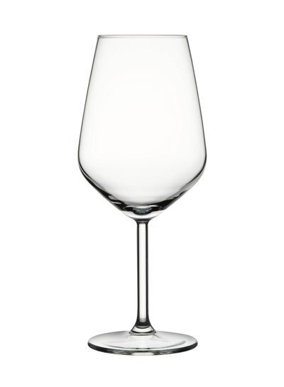 Buy 2 Pieces Allegra Red Wine Glass Set 490 Ml, 217.5 Mm Height, 63.5 Mm Diamater Clear in UAE