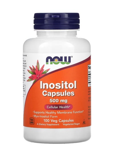 اشتري Inositol Capsules 500 mg 100 Veggie Capsules في مصر