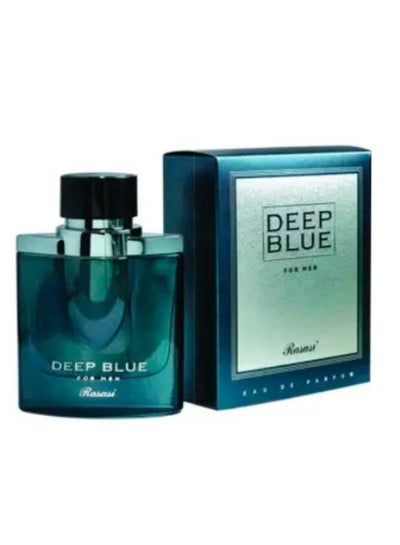 اشتري Rasasi Deep Blue 100 ML  Eau De Parfum 100 MLml في مصر