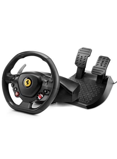 Buy Thrustmaster T80 RW Ferrari 488 GTB - Officially Licensed Racing Wheel for PC, PS4, and PS5 in Saudi Arabia