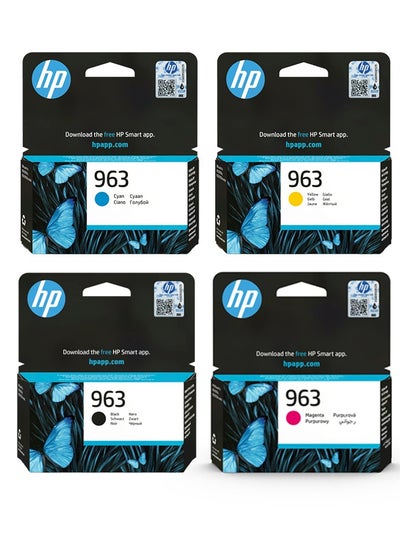 Buy Original 963 Ink Cartridges 4-pack Cyan,Magenta,Yellow,Black in UAE