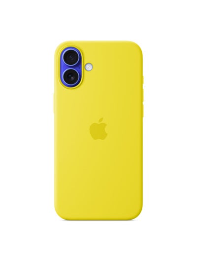 Buy iPhone 16 Plus Silicone Case With MagSafe - Star Fruit in UAE