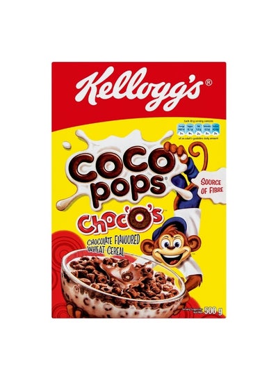 Buy Coco Pops Choco'S Chocolate Flavored Wheat Cereal 480-gram in Saudi Arabia