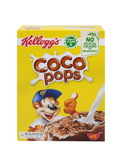 اشتري Coco Pops Breakfast Cereal With Chocolate Flavor 330G في السعودية