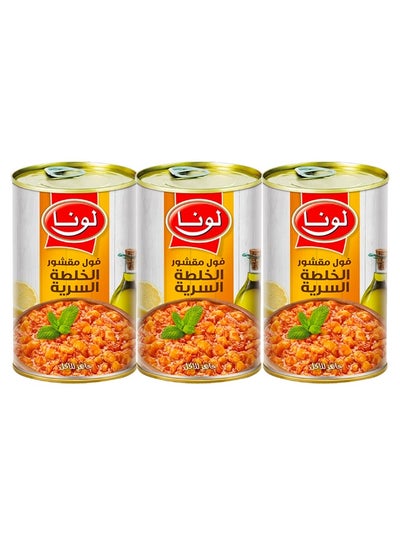 Buy Peeled Foul Secret Recipe 450G × 2 +1 in Saudi Arabia