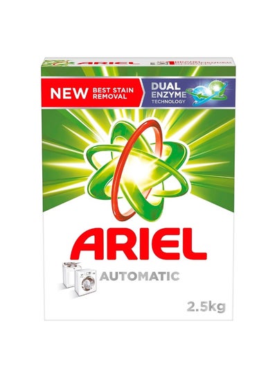 Buy Ariel Automatic Concentrated Laundry Powder Detergent, 2.5 kg in Saudi Arabia