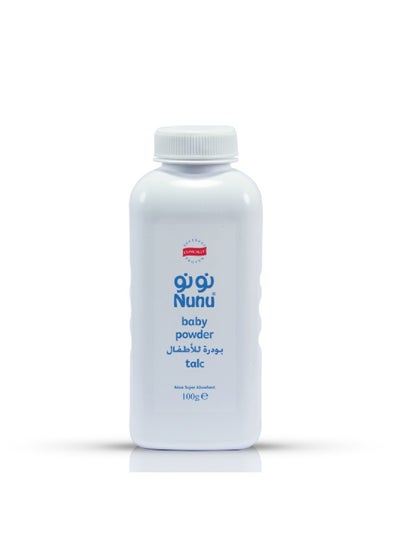 Buy Nunu Baby Powder, 100g in Saudi Arabia