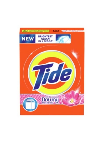 Buy Tide Concentrated Laundry Powder Detergent with the Essence of Downy Freshness, Manual Wash, 2.25 kg in Saudi Arabia